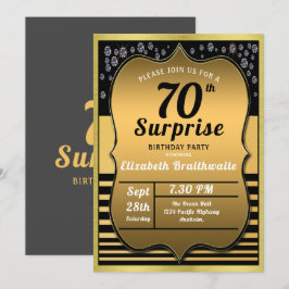 Invitación 70.º Fiesta de la sorpresa del oro negro