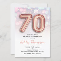 70 Aniversario - Rosas de los globos de oro Luces 