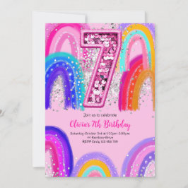 Invitación 7.º Fiesta arcoiris