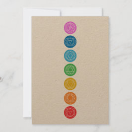 Invitación 7 chakras
