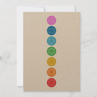 Invitación 7 chakras