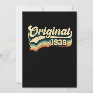 Invitación 82.º Regalo De Cumpleaños Hombres Originales Nacid