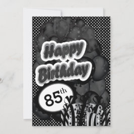 Invitación 85.º cumpleaños