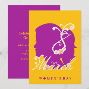 Invitación 8 de marzo de 2025, Día Internacional de la Mujer