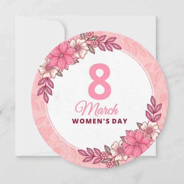Invitación 8 March - Women's Day (Anverso)