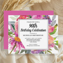 90 Aniversario de la floración Púrpura Rosa de las