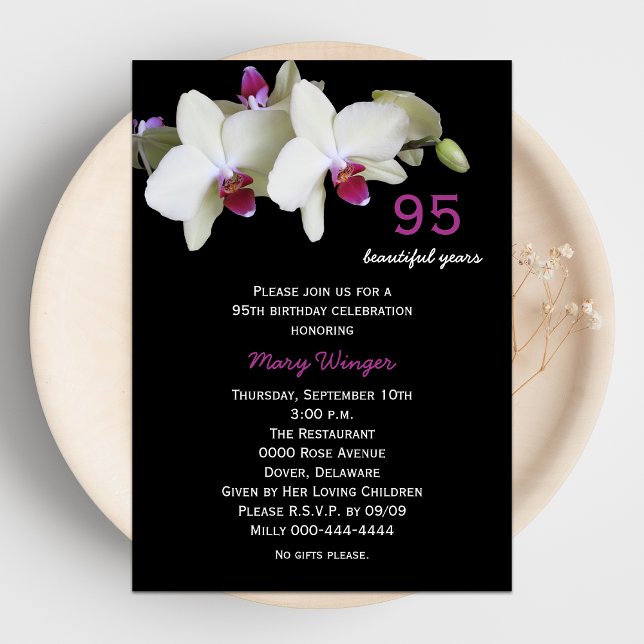 Invitación 95.ª fiesta de cumpleaños (Subido por el creador)