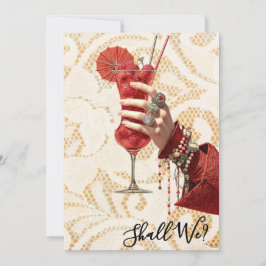 Invitación *~* A101 Cóctel Adornado FOTO 4 DESPEDIDA DE SOLTE