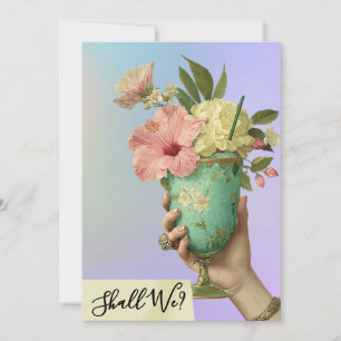 Invitación *~* A101 FOTO 10 Cocktail Ornate BACHELORETTE