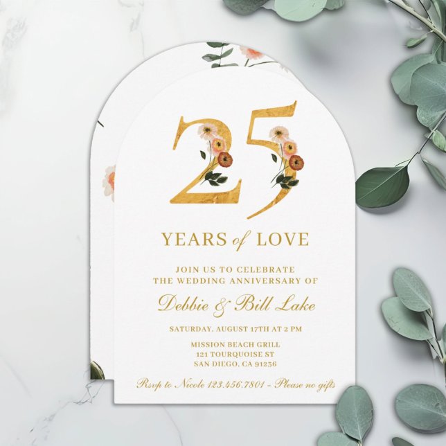 Invitación a 25 años de boda (Subido por el creador)