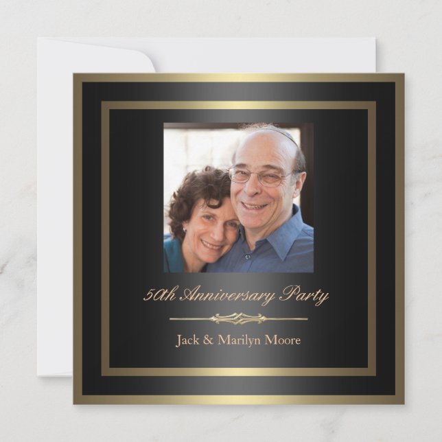 Invitación a 50 años - Foto (Anverso)