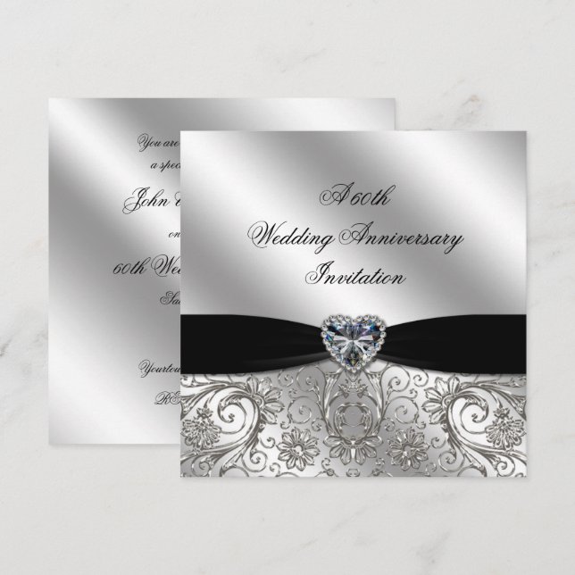 Confeti De 60 Cumpleaños, 60 Aniversario, Decoraciones De