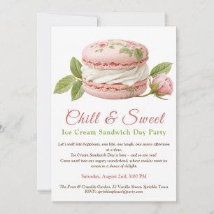 Invitación a acuarela por el Día del Sándwich de h