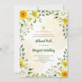 Invitación a Akhand Path y Sukhmani path digital