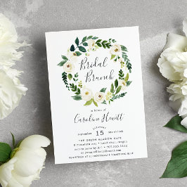 Invitación a Alabaster Wreath Bridal Brunch