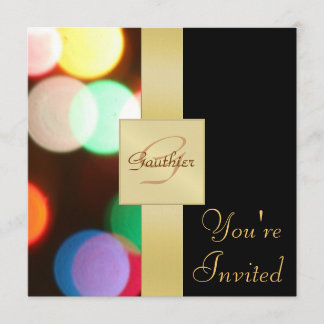 Invitación a Año Nuevo para Navidades