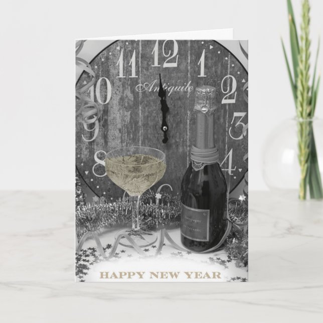 Invitación a Años Nuevos (Anverso)