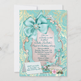 Invitación a Aqua & Gold Princess