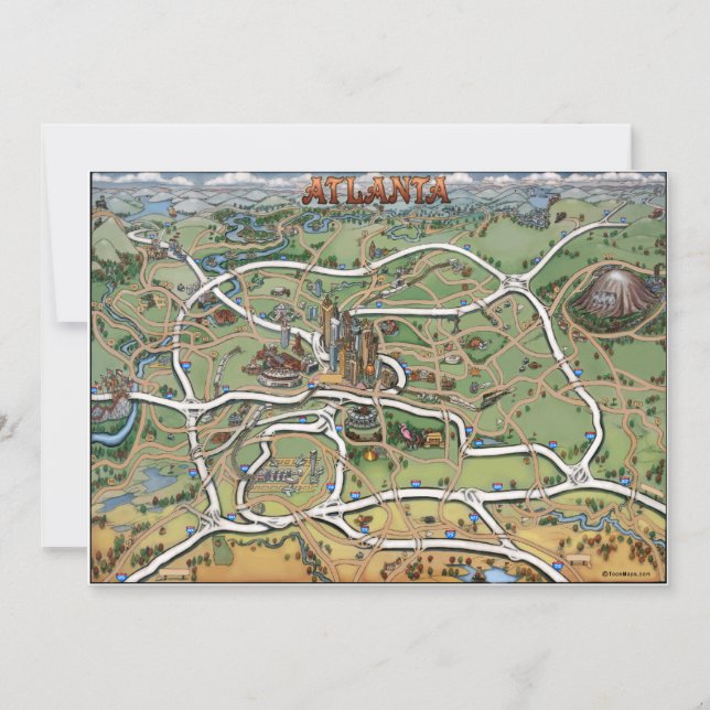 Invitación a Atlanta Georgia (Anverso)