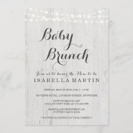 Invitación a Baby Brunch