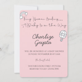 Invitación A Baby Is on the Way Baby Shower 