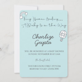 Invitación A Baby Is on the Way Baby Shower 