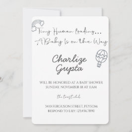 Invitación A Baby Is on the Way Baby Shower 