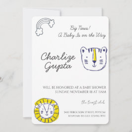 Invitación A Baby Is on the Way Baby Shower 