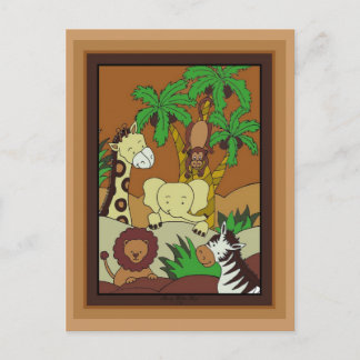 Invitación a Baby Jungle 10-Baby Shower