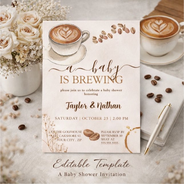 Invitación a baby prepares a baby shower invitation (Subido por el creador)