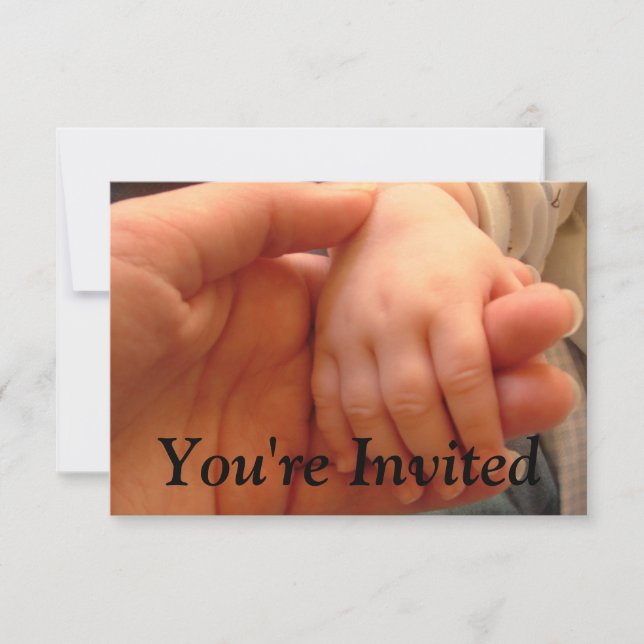 Invitación a Baby Shower (Anverso)
