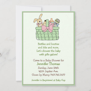 Invitación a Baby Shower