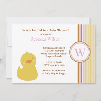  Invitación a Baby Shower