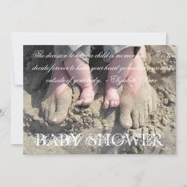 Invitación a Baby Shower (Anverso)