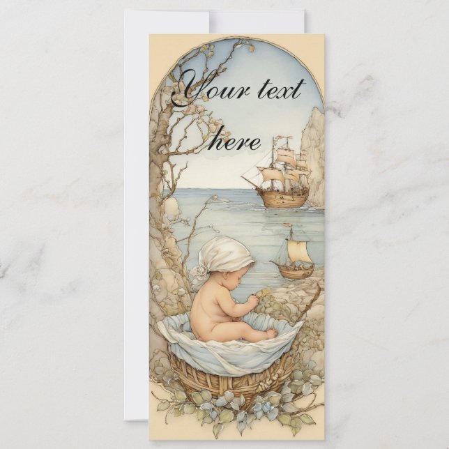 Invitación a Baby Shower (Anverso)