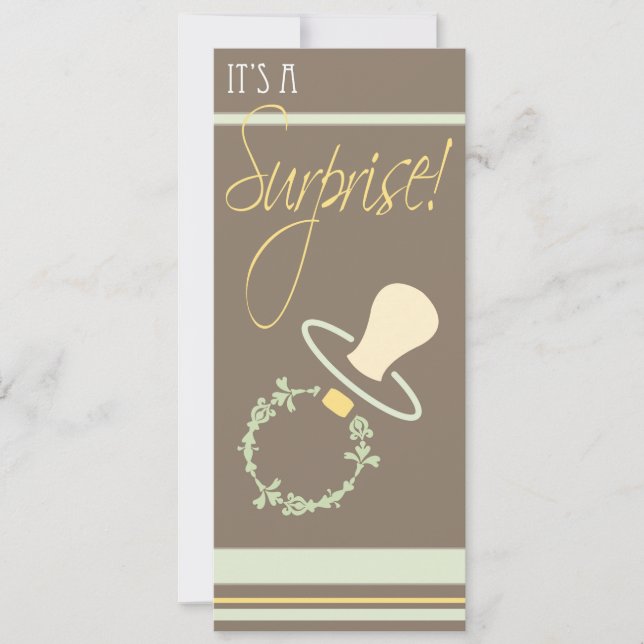 Invitación a Baby Shower (Anverso)