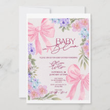 Invitación a Baby Shower