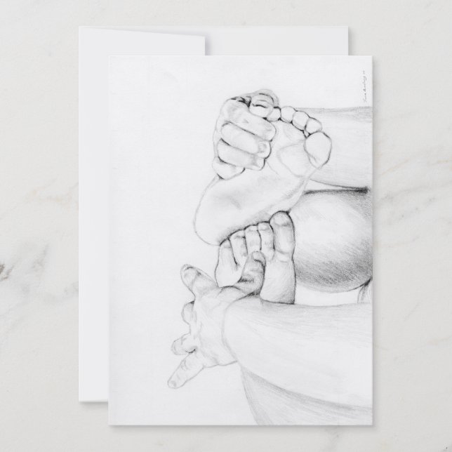 Invitación a Baby Shower (Anverso)