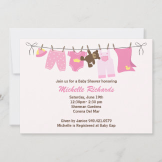 Invitación a Baby Shower