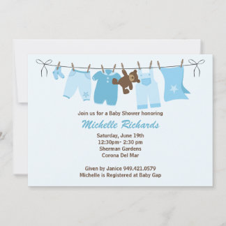 Invitación a Baby Shower