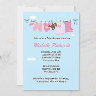 Invitación a Baby Shower