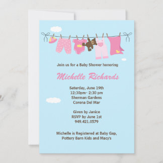 Invitación a Baby Shower