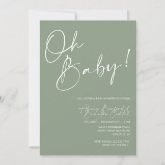 invitación a baby shower