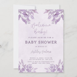 Invitación a Baby Shower