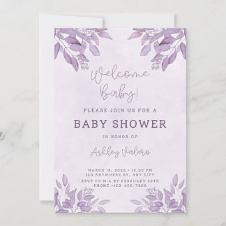 Invitación a Baby Shower