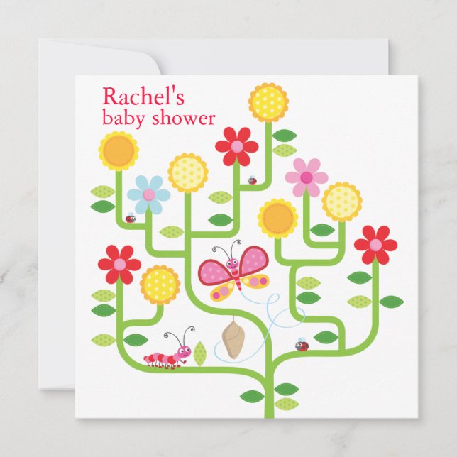 Invitación a Baby Shower (Anverso)