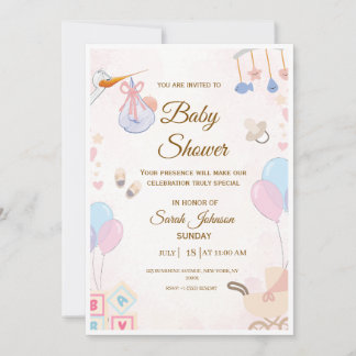 Invitación a baby shower