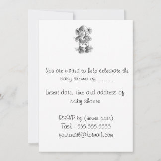 Invitación a Baby Shower