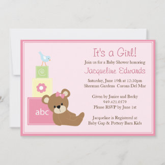 Invitación a Baby Shower