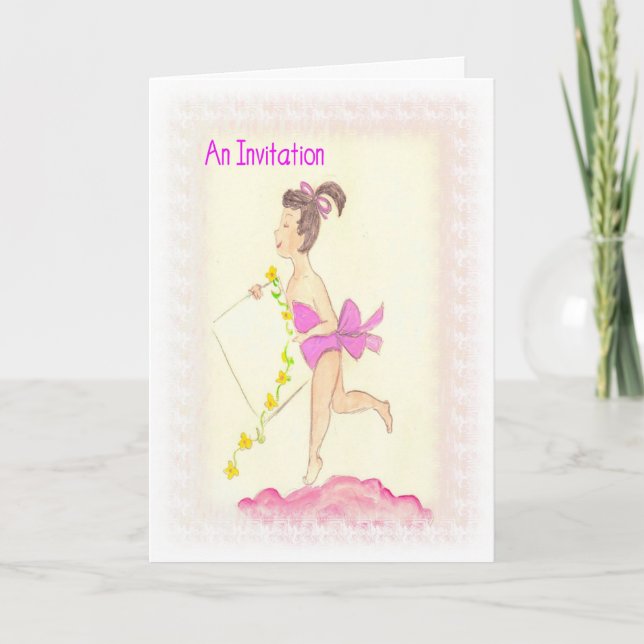 Invitación a Baby Shower (Anverso)